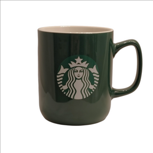 Starbucks Dark Green Coffee Mug 16 oz